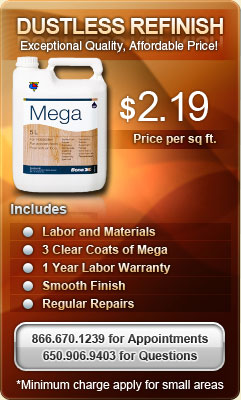 Bona Mega Dustless refinishing special